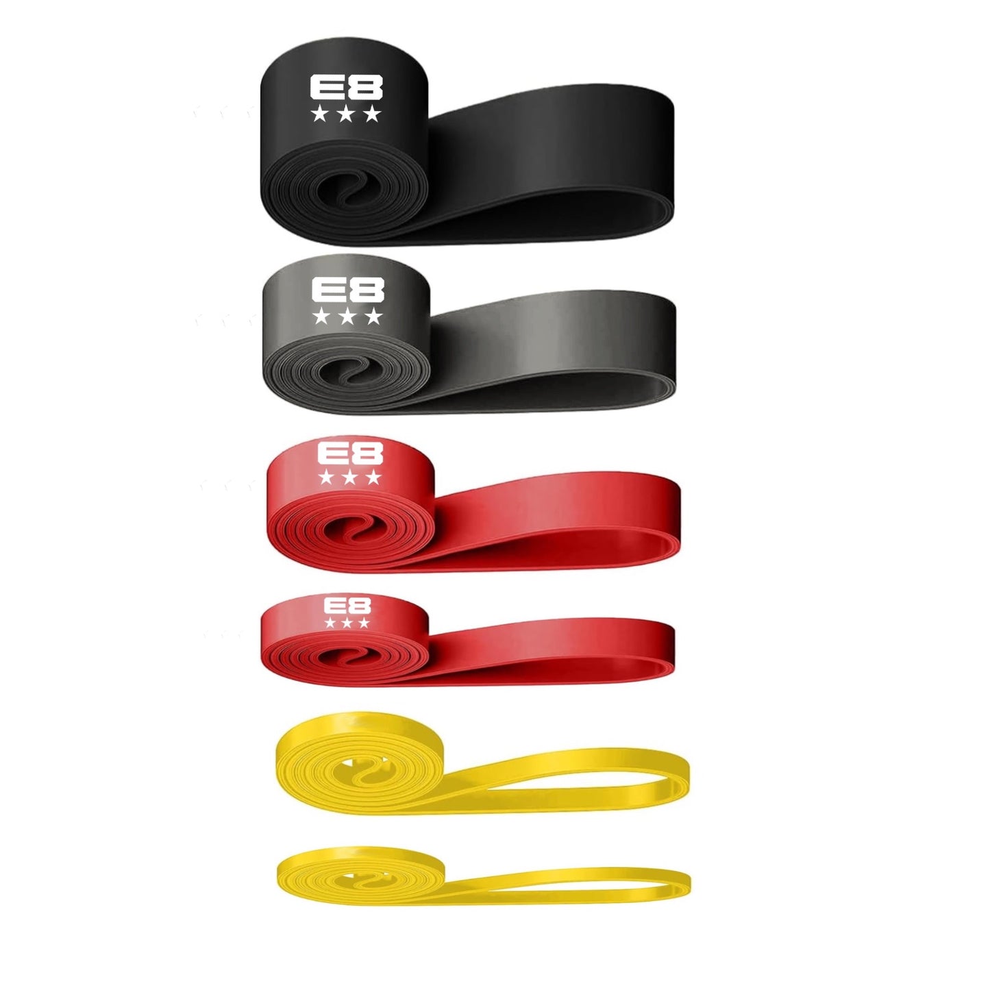 E8 Six Levels Resistance Bands